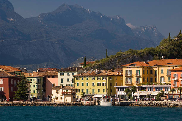 istock Lake and mountain in Italy 523696231