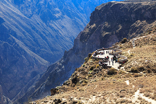 istock Canyon Colca is deepest in the world 523698809