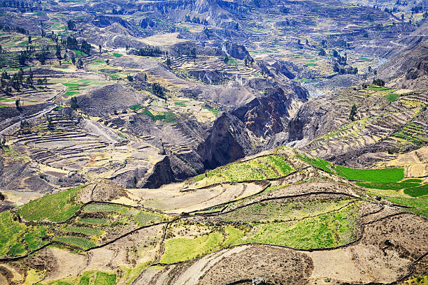 istock Canyon Colca is deepest in the world 523698813