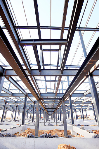 Steel frame structure