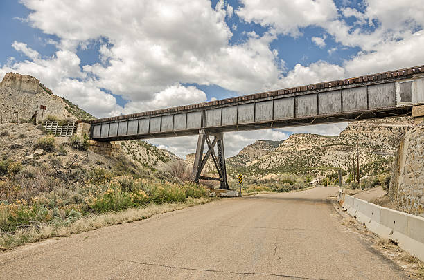 istock Old Train Trestle in Castle Country 523701336