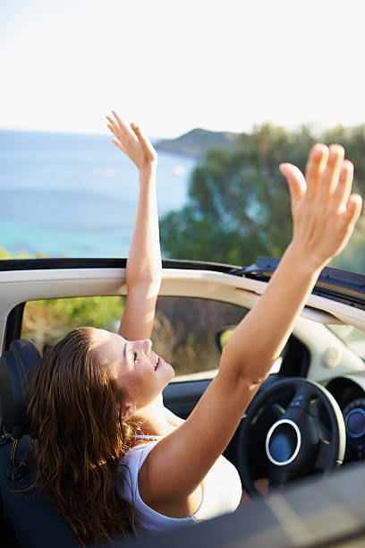 istock She's really enjoying her roadtrip 523707557