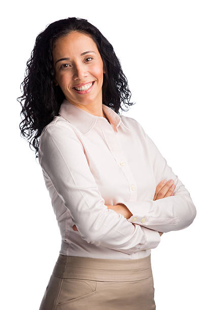 istock Smiling businesswoman 523708863
