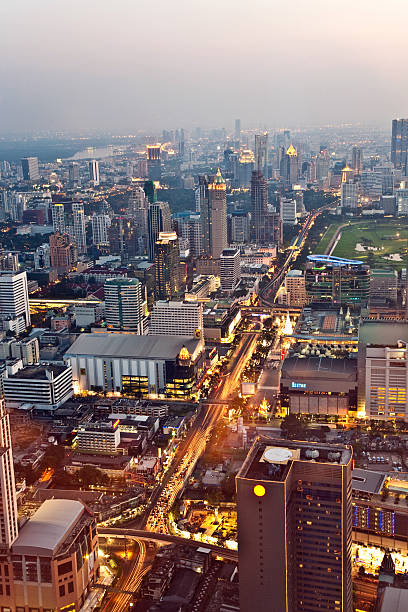 istock View across Bangkok skyline by night 523709887