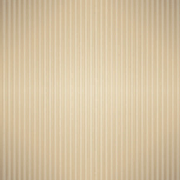 гофрированный картон в качестве фона - corrugated cardboard cardboard backgrounds material stock illustrations