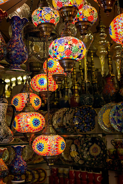 istock Traditional turkish lamps 523723261