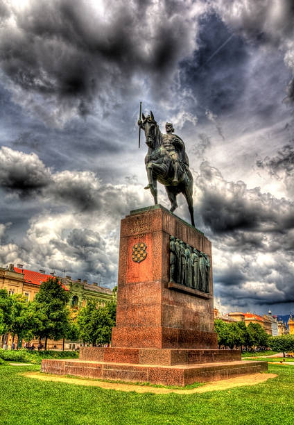 istock Statue of King Tomislav in Zagreb, Croatia 523724411