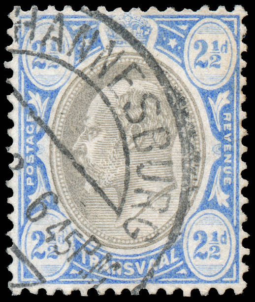 istock stamp printed in UK shows King George V 523725589