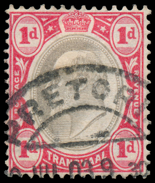 istock stamp printed in UK shows King George V 523725949