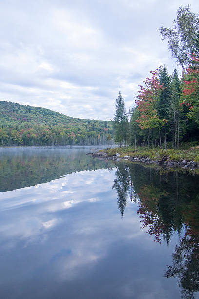 istock Lake and mountain at the beginning of fall 523726679
