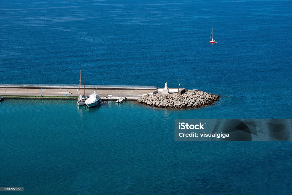 Tourist port Tourist port of Agropoli city, in Cilento coast, Italy Architecture Stock Photo