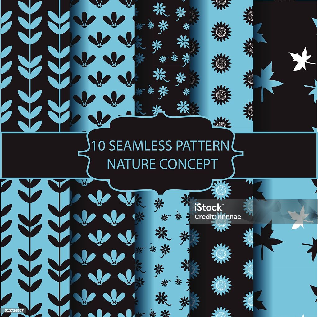 Natural Pattern Abstract Subtle Abstract Natural Pattern Set Stock Illustration - Download Image Now ...