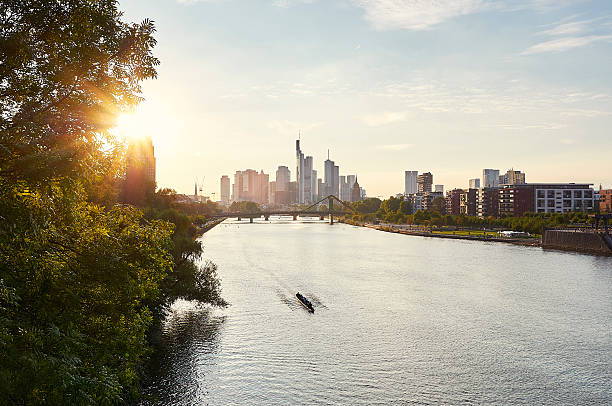 istock Skyline of Frankfurt am Main at sunset 523734407