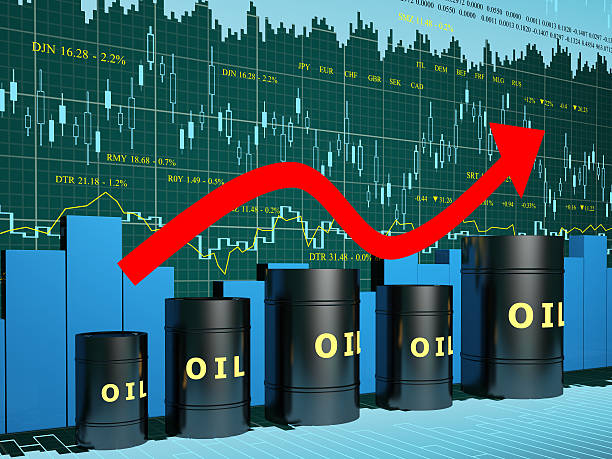 istock Financial charts abstract business graph 523735429