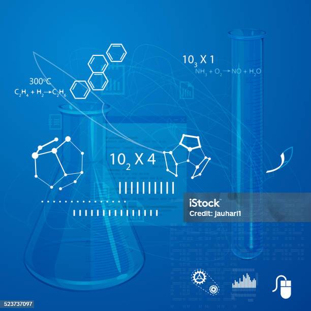 Learning Science Stock Learning Science Stock Illustration - Download Image Now - Abstract ...