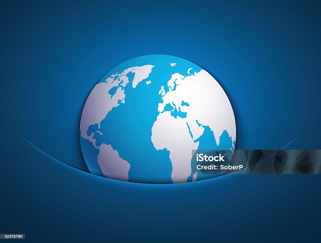 Earth Modern Vector Vector Modern Earth Background Stock Illustration - Download Image Now ...