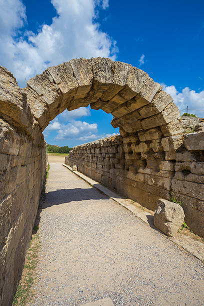 istock ruins in Ancient Olympia, Elis, Greece 523737537