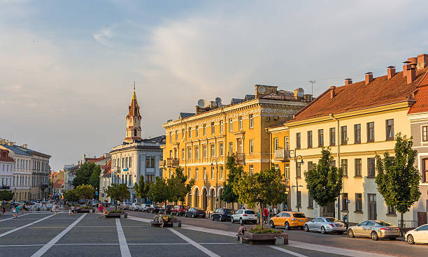 istock View of Town Hall square in Vilnius, Lithuania 523739593