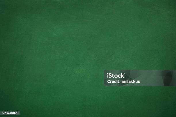 Leere Grüne Tafel Stockfoto und mehr Bilder von Grün - Grün, Schreibtafel, Texturiert