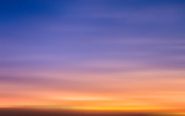 istock Blur of sunset sky illustration 523741353