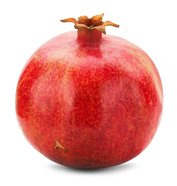 istock pomegranate isolated on the white background 523749423