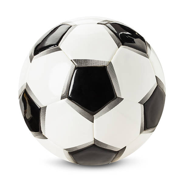 istock football ball isolated on the white background 523749635