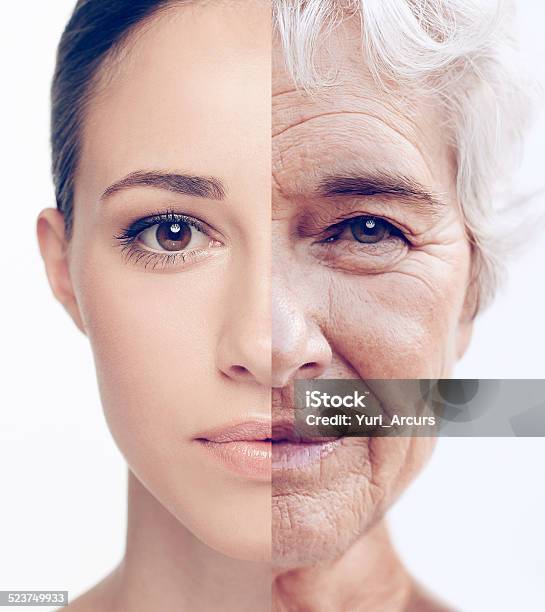 Age Is Mind Over Matter Stock Photo - Download Image Now - Senior Adult, Young Adult, Aging Process
