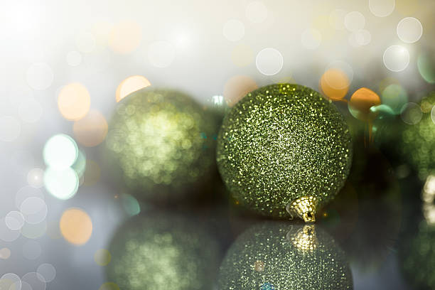 istock Christmas tree ornaments and balls 523750109