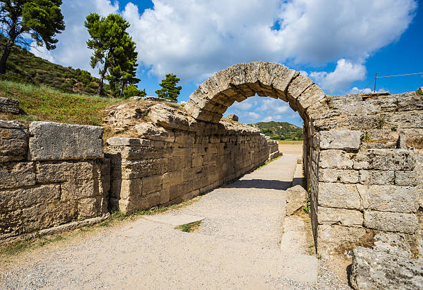 istock ruins in Ancient Olympia, Elis, Greece 523751855
