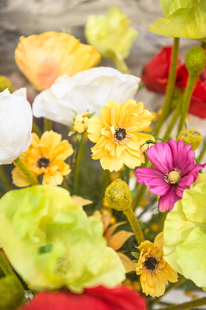 istock bouquet of artificial paper flowers 523752961