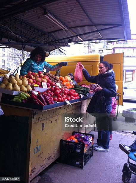 European Farmer Markets Stock Photo - Download Image Now - Adult, Agricultural Occupation, Agriculture