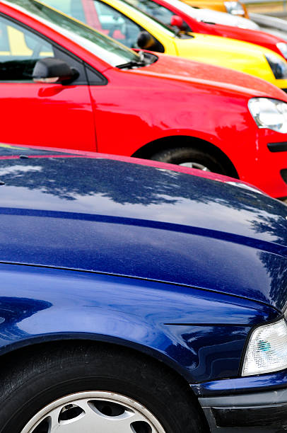 istock Row of parked cars 523756077