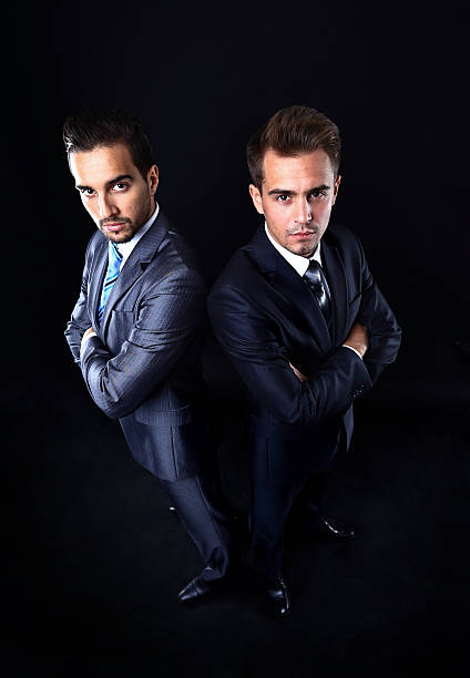 istock Two young businessmen full body, 523756253