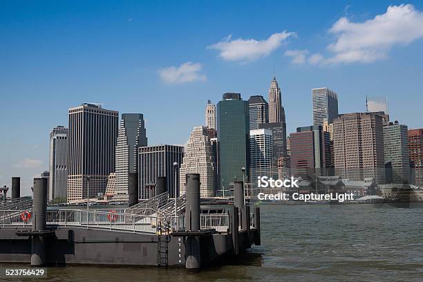 Ferry Harbor In New York Stock Photo - Download Image Now - Architecture, Bridge - Built Structure, Built Structure