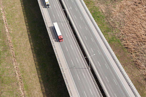 istock aerial view of highway 523763548