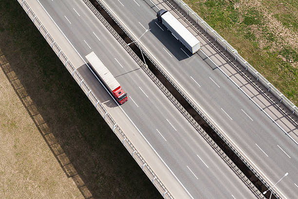 istock aerial view of highway 523763618