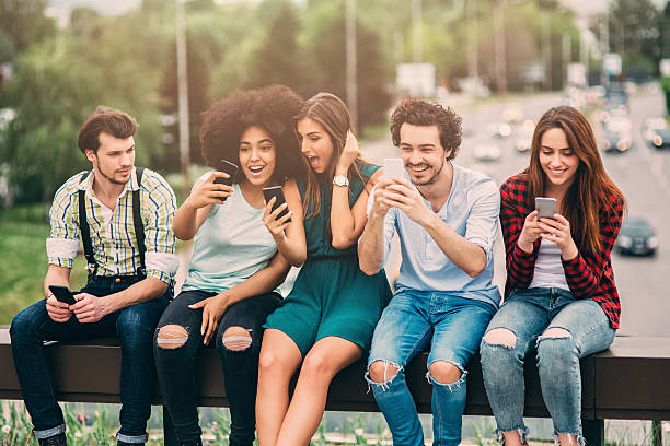 istock Surfing the net in the city 523769370