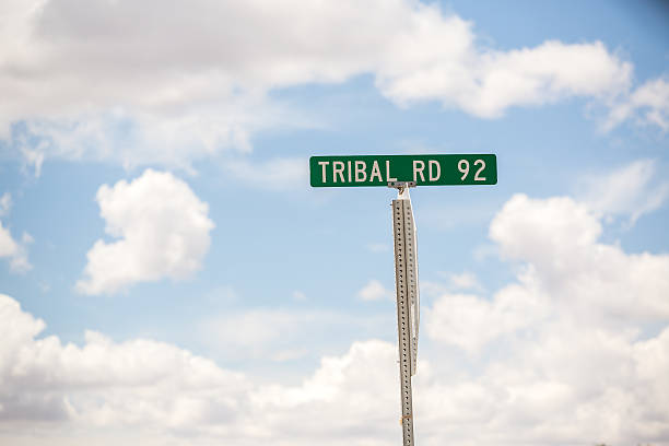 istock Tribal Road Sign 523769800