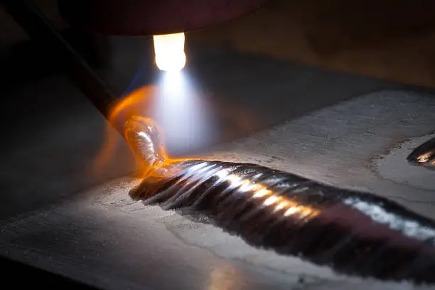 Close-up argon welding machine