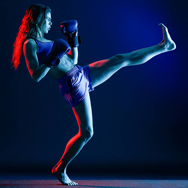 istock woman boxer boxing isolated 523775012