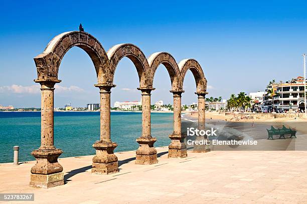 Los Arcos Amphitheater In Puerto Vallarta Mexico Stock Photo - Download Image Now - Arch - Architectural Feature, Architectural Column, Architecture