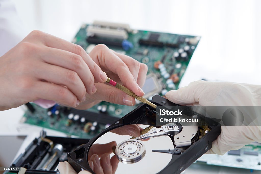 Computer engineers Adult Stock Photo Computer engineers Adult Stock Photo