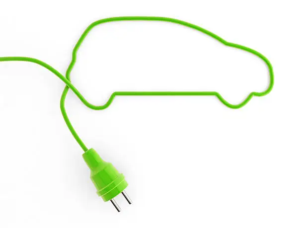 Eco car shaped electric cord