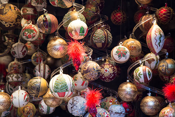 istock Christmas Tree Decoration, Background Winter Holiday 523789219