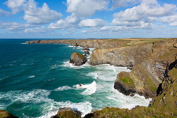 istock Bedruthan Steps Cornwall England UK Cornish north coast near Newquay 523790313