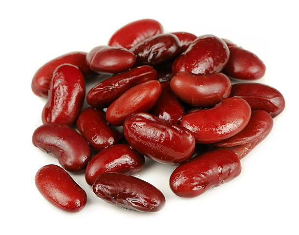 istock Canned Red Kidney Beans Isolated on White Background 523819042