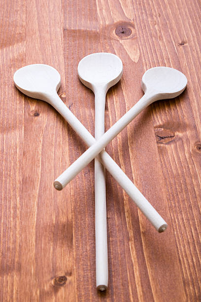 istock wooden spoons on wooden table 523822656