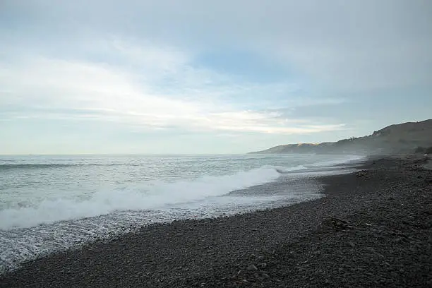 Photo of The Beach on the morning foggy in South Island, NewZealand
