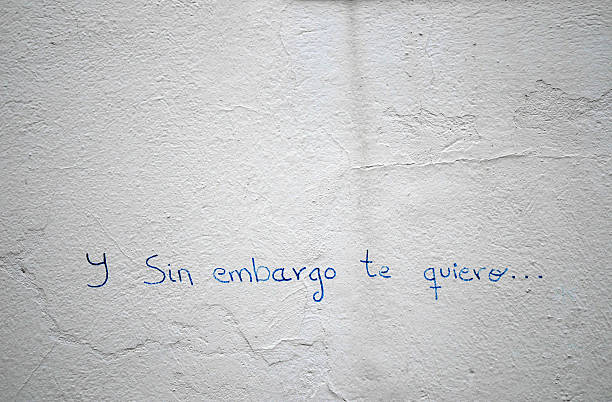 istock I Love You in Spanish written on the wall 523824718
