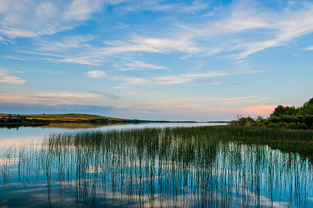 Prairie Lakes stock photo